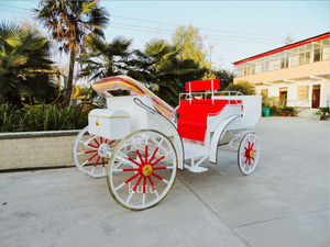 Remorque de mariage pour chevaux, transport spécial pour événements et fêtes, calèches royales dorées, bus électrique de tourisme - Product Image 5