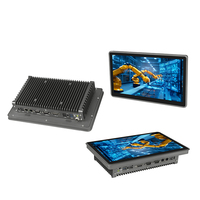 Panel PC Industrial de Pantalla Ancha con Protección IP65 para Integración en Máquinas CNC, con SSD NVME, RAM DDR4, Paneles LCD Intel