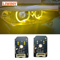Liwiny LED Module DRL de feux diurnes pour série 5 G30 G38 Version basse OEM 63117214934 accessoire de lumière de voiture jaune Y-PCB