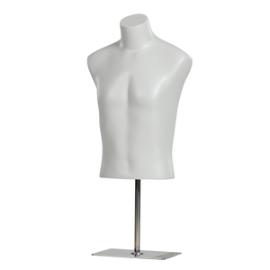 <span class=keywords><strong>Mannequin</strong></span> Torse Homme en Fibre de Verre <span class=keywords><strong>Pas</strong></span> <span class=keywords><strong>Cher</strong></span> pour Présentation de T-shirts avec Support – Vente en Gros - Product Image 1