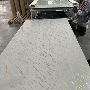 Fancy Style Hotel Lobby Villa Entrada Protección de pared Fácil limpieza Mármol Paneles UV Personalizado ODM OEM Servicios a prueba de agua - Product Image 5