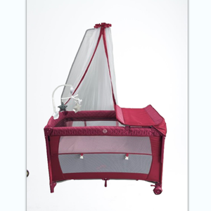 <strong>Travel</strong> Baby Crib Hot Selling Kid`s Cot <strong>Child</strong> <strong>Travel</strong> <strong>Bed</strong> Multi Function Bedside Baby Playpen with Mosquito Net - Product Image 5