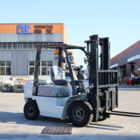Chariot élévateur diesel de 2,5 tonnes pour les opérations de chargement et de déchargement en entrepôt et en zone de conteneurs