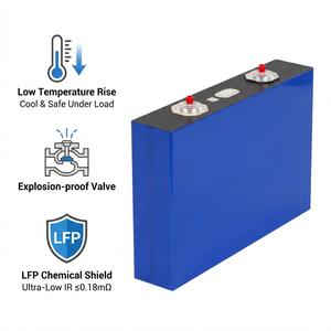 Cellule de batterie LiFePO4 de qualité professionnelle 3,2 V 628 Ah LF628 prismatique LFP 8000 cycles pour stockage d'énergie en conteneur (<span class=keywords><strong>ESS</strong></span>) - Product Image 3