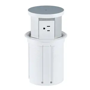 Surge Protector Intelligent Desk Top Electric Outlet Automatic Motorized lift Kitchen Pop Up Table Socket with Wireless Charger