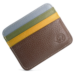 Tarjetero <span class=keywords><strong>de</strong></span> Cuero Genuino Ultrafino para Hombre, Porta Identificación, Porta Pasos <span class=keywords><strong>de</strong></span> Autobús, Funda para Licencia <span class=keywords><strong>de</strong></span> <span class=keywords><strong>Conducir</strong></span>, Cartera - Product Image 3