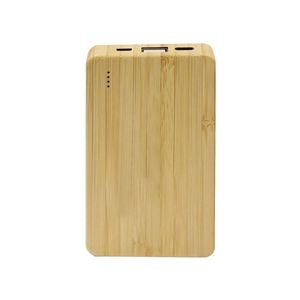 Banco de Energía Portátil de Madera de Alta Calidad 2025, Ecológico, 5000 mAh, para Teléfono - Product Image 1