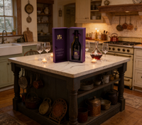 Cajas de Vino de Cartón Rígido Hechas a Mano, Cajas de Regalo de Lujo para una Sola Botella de Vino o Copa de Champán