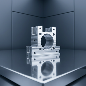 ฐานรองรับแบริ่งยึดมอเตอร์โลหะที่ผลิตด้วยเครื่อง CNC ความแม่นยำสูง ผลิตตามแบบ OEM ODM โรงงานผลิตในเวียดนาม - Product Image 1