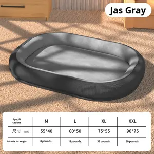 Winter Warme Hundematte Schlafbett Abnehmbar Waschbar Universell Passend für Große Mittlere Kleine Hunde Hundehütte Haustierbett Ohne Montage - Product Image 6