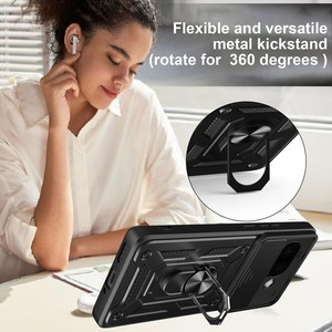 Con soporte de anillo de montaje en coche funda de teléfono a prueba de golpes TPU PC Protector funda de teléfono móvil para <span class=keywords><strong>Google</strong></span> Pixel 9A <span class=keywords><strong>9</strong></span> Pro XL 8 Pro 8A - Product Image 6