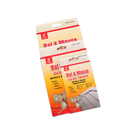 Piège à colle pour souris et rongeurs, certifié EPA MSDS, non toxique, pour intérieur, avec plaque adhésive en plastique.