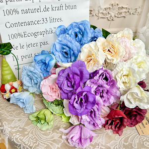 Nouveau bouquet de fleurs artificielles en forme de campanule, fleurs en soie, décorations de mariage, accessoires de photographie en extérieur, décoration intérieure - Product Image 1