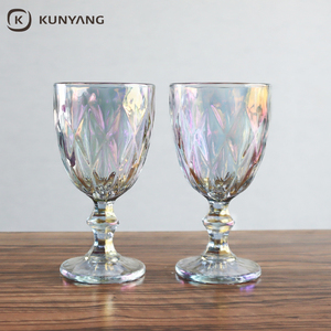 <span class=keywords><strong>Copa</strong></span> <span class=keywords><strong>de</strong></span> Vino Occidental Nueva 2024, <span class=keywords><strong>Copa</strong></span> <span class=keywords><strong>de</strong></span> Vidrio con Relieve <span class=keywords><strong>de</strong></span> Diamante Iridiscente para Bodas, Fiestas y Bares - Product Image 1