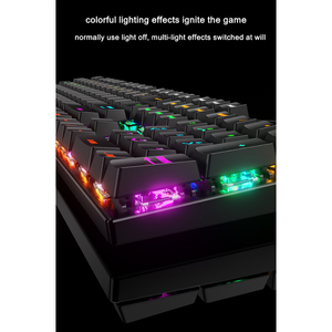 Combo de Teclado Mecánico para Juegos V2 Punk con Cable y Ratón, Interruptores Gateron, Retroiluminación RGB para PC Gamers - Product Image 5