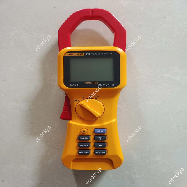 For 353/355 High Current Clamp Meter F353 True RMS AC/DC 2000A Used Measuring & Analysing Instruments