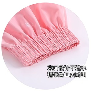 Manchons de protection imperméables à motifs de dessins animés pour femmes, extra longs, résistants à l'huile et aux taches, pour la cuisine, utilisation automne-hiver - Product Image 4