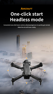 Drone pliable H20 avancé avec caméra double objectif 1080P, temps de vol de 30 minutes, positionnement par flux optique - Product Image 6