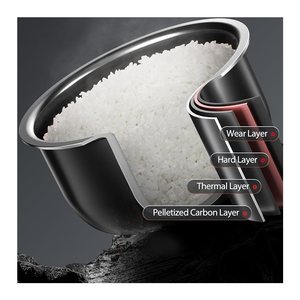 <span class=keywords><strong>Olla</strong></span> <span class=keywords><strong>a</strong></span> <span class=keywords><strong>presión</strong></span> eléctrica compacta de <span class=keywords><strong>acero</strong></span> <span class=keywords><strong>inoxidable</strong></span> de 3 <span class=keywords><strong>litros</strong></span> con control de perilla ajustable de tiempo de cocción, para uso doméstico en la cocina - Product Image 4