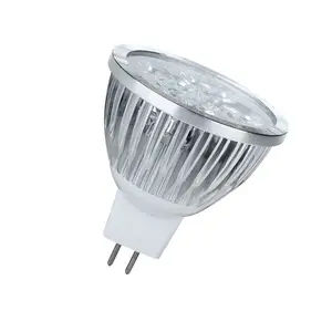 Bombilla led para proyector mr16 gu10 gu5.3, 5w, 9w, blanco, 4000k, regulable, 500-700lm