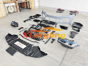 Kit de carrosserie de mise à niveau de conversion de voiture XLstyling <span class=keywords><strong>avec</strong></span> lumières pour BMW série 5 F90 M5 pare-chocs large pré à Lci <span class=keywords><strong>Look</strong></span> - Product Image 6