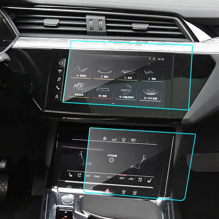 SKTU Displayschutzfolie kompatibel mit Audi A6 C8 / A7 4K 2019