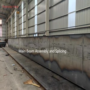 Pont roulant électrique à double poutre robuste, neuf, 100T, haute efficacité, fonctionnement précis, moteur 12m - Product Image 3