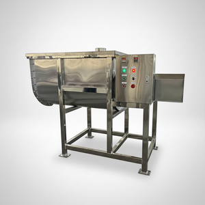 Miscelatore Orizzontale Automatico in Acciaio Inox <span class=keywords><strong>Saturn</strong></span> per Compost di Funghi, Capacità 500L - Product Image 3