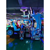 Simulador de Conducción de Autos y Motos para 2 Jugadores, Máquina de Juego Dinámica para Centro de Juegos Arcade, Personalizable al por Mayor