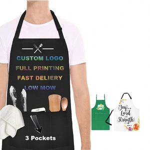 Delantal de Cocina Personalizable y Divertido para Esposo, Papá, Novio, Regalos Promocionales Personalizados para Barbacoa, Regalos Empresariales, Día de San Valentín - Product Image 3