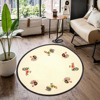 Tapis de table en plastique imperméable, motif tissé brodé style Zen asiatique, bords antidérapants, écologique, tailles personnalisées pour la maison et le bureau – Offre Spéciale
