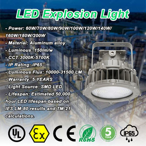 Bbier ngọn lửa dẫn nổ bằng chứng IP65 lũ đèn 200W núi nổ bằng chứng bay cao dẫn chiếu sáng - Product Image 2