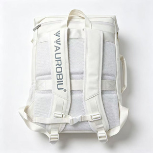 Sac à dos de <span class=keywords><strong>badminton</strong></span> et de tennis en PU avec logo personnalisé, poche ventilée pour chaussures, porte-2 raquettes, compartiment pour ordinateur portable 15,6 pouces, sac de sport et de voyage pour pickleball - Product Image 2