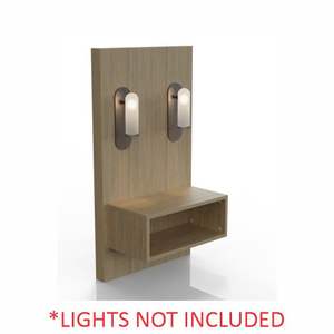 호텔 아파트 용 거울 분지가있는 TR 캐비닛 목조 호텔 싱글 침대 저렴한 부티크 스탠드 침대 기본 호텔 가구 세트 - Product Image 3