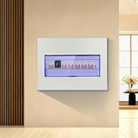 Interrupteur intelligent WIFI 2P 63A Smartlife avec compteur d'énergie Kwh, disjoncteur, minuterie et protection contre les surtensions, les surintensités et les fuites