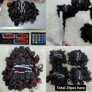 Letsfly - Paquetes de Cabello Afro Rizado 100% Humano, Color Natural # Extensiones de Cabello Humano Rizado Remy 9A Color Piano 99J al por Mayor - Product Image 6