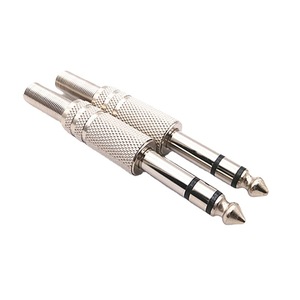 Adattatore Audio a spina maschio Stereo 6.5mm in nichel - Product Image 4