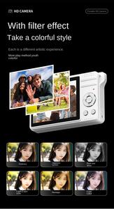 Caméra numérique HD CCD pour étudiants, fête, rétro, maison, ancienne, machine à cartes de campus, caméra vidéo, écran de 2,8 pouces, TF - Product Image 4