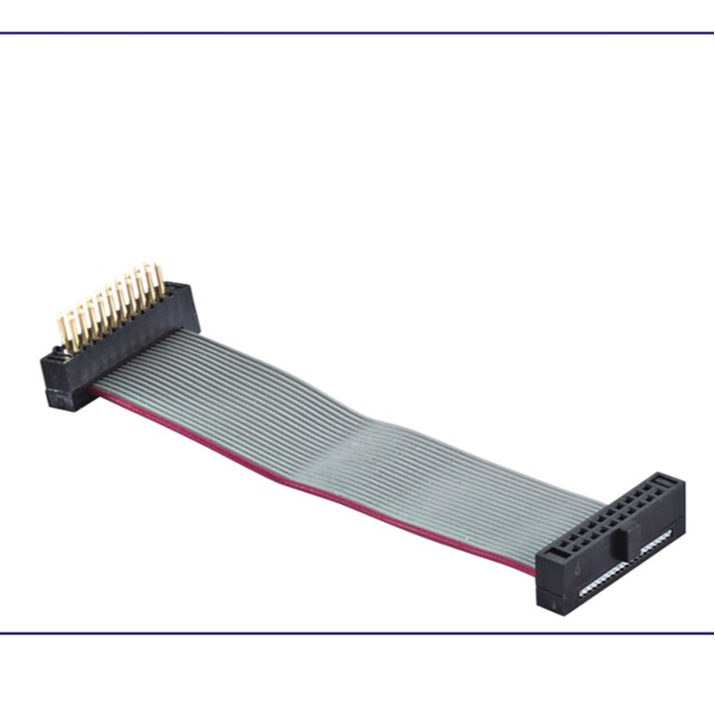 Idc cable con UL2651 1,27mm 2,0mm 2,54mm/doble 2 3 4 5 6 7 8 9 10 12 14 16 18 20 24 30 de 40 pines con cable plano