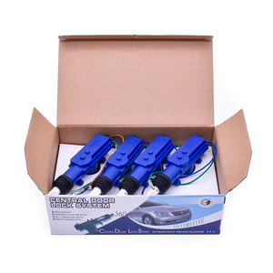 Actuador <span class=keywords><strong>de</strong></span> Cierre Centralizado <span class=keywords><strong>de</strong></span> Puertas DC 12V ABS, 1 Maestro y 3 <span class=keywords><strong>Esclavos</strong></span> - Product Image 3