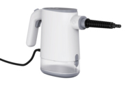 Nettoyeur Vapeur Électrique Portable en Plastique 1050W 8 Buses Pression 3 bars Réservoir d'Eau 350/450ml Garantie 1 An Chauffage 3-5min pour Voiture