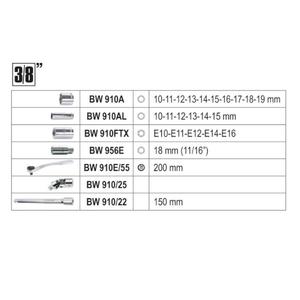 BETA - 009036170 Jeu de clés, embouts et accessoires dans un boîtier en plastique (170 pièces). -ENSEMBLES DE CLIQUET ET DE DOUILLES EAN 8054809334479 - Product Image 3