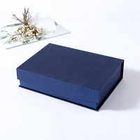 Boîte cadeau rigide de luxe en forme de livre avec logo personnalisé, écologique, recyclable, à fermeture magnétique, en papier rigide, style livre