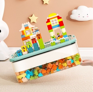 Kinderspiel zeug große Partikel Aufbewahrung sbox Teile Sortierung Aufbewahrung sbox Bausteine Sortier <span class=keywords><strong>box</strong></span> - Product Image 4