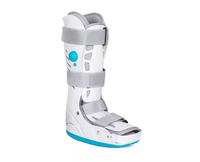 Taijie TJ-FM006 rupture du tendon d'Achille rééducation postopératoire botte de soutien de la cheville respirant Spandex Nylon conception flexible