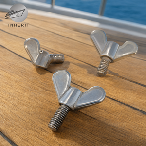 Tornillo de mariposa de acero inoxidable 304 de 15 mm con tuerca de encaje para mástil de bandera, herrajes marinos para embarcaciones - Product Image 3