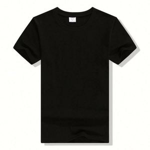 Yiwu Factory Custom Design Silk Screen Printed 100% Cotton Men's Solid Color Plus Size Short Sleeve Blank T-<b>shirt</b> Quick Dry - Product Image 6