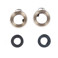 Laisse pour chien en acier inoxydable industriel en gros, ressort en spirale, dispositif à ressort, haute qualité, couleur et taille personnalisées