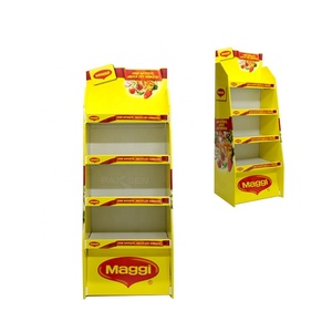 Exhibidor de Cartón Portátil para Papas Fritas, Exhibidor de Chocolate y Snacks, Estante de Exhibición para Supermercado, Venta Caliente - Product Image 5