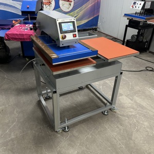 Presse à Chaud Hydraulique Entièrement Automatique 16x24 Pouces Double Station pour <span class=keywords><strong>Sublimation</strong></span>, Imprimante pour Panneaux Métalliques, Photos et T-shirts - Product Image 6